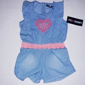 Limited Too Girls Toddlers 1pc Short Set